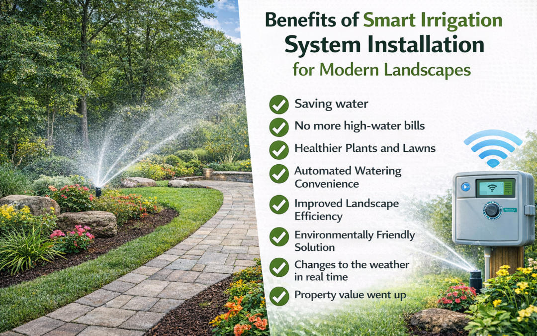 Benefits of Smart Irrigation System Installation for Modern Landscapes
