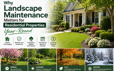 Why Landscape Maintenance Matters for Residential Properties Year-Round