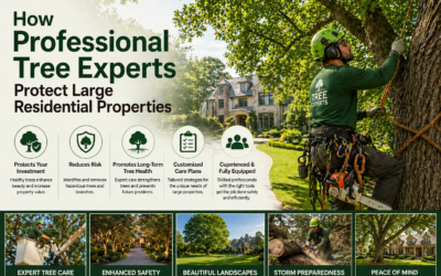 How Professional Tree Experts Protect Large Residential Properties