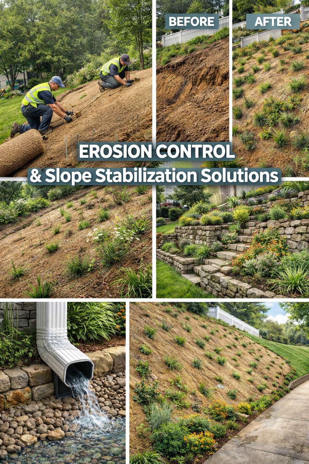 Erosion Control & Slope Stabilization Erosion Control & Slope Stabilization