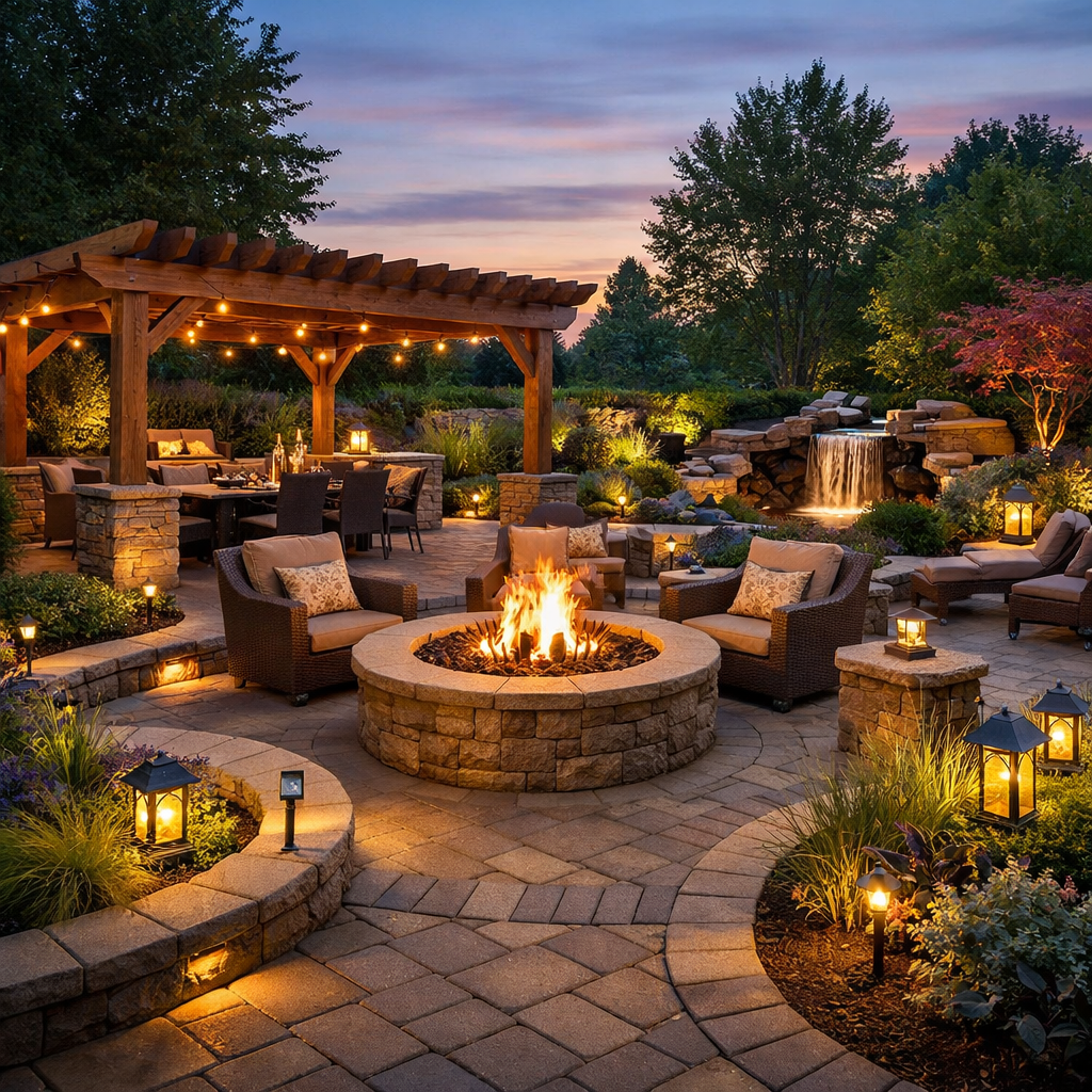 Outdoor Living Space Patio Installation & Outdoor Patio Builder<br />