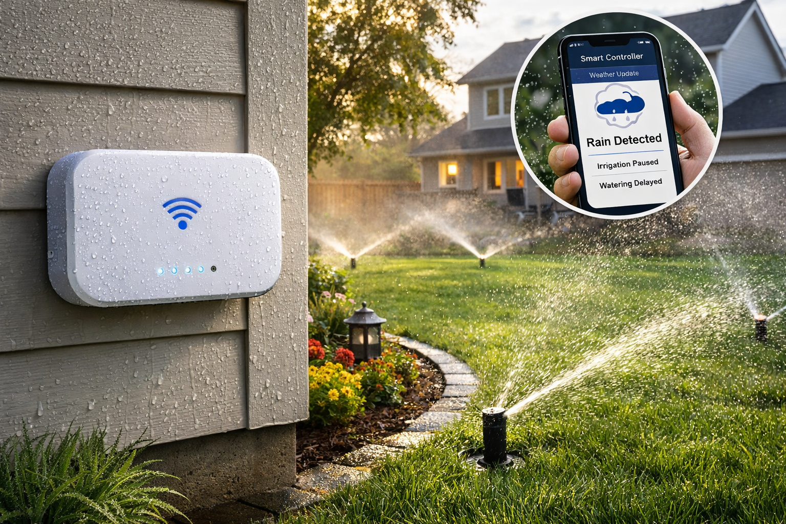smart irrigation controller protects your lawn