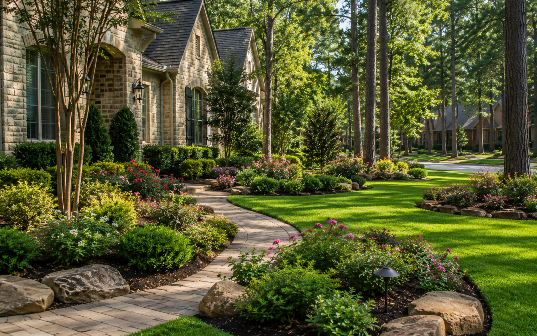 How to Plan a Beautiful Residential Landscape in The Woodlands